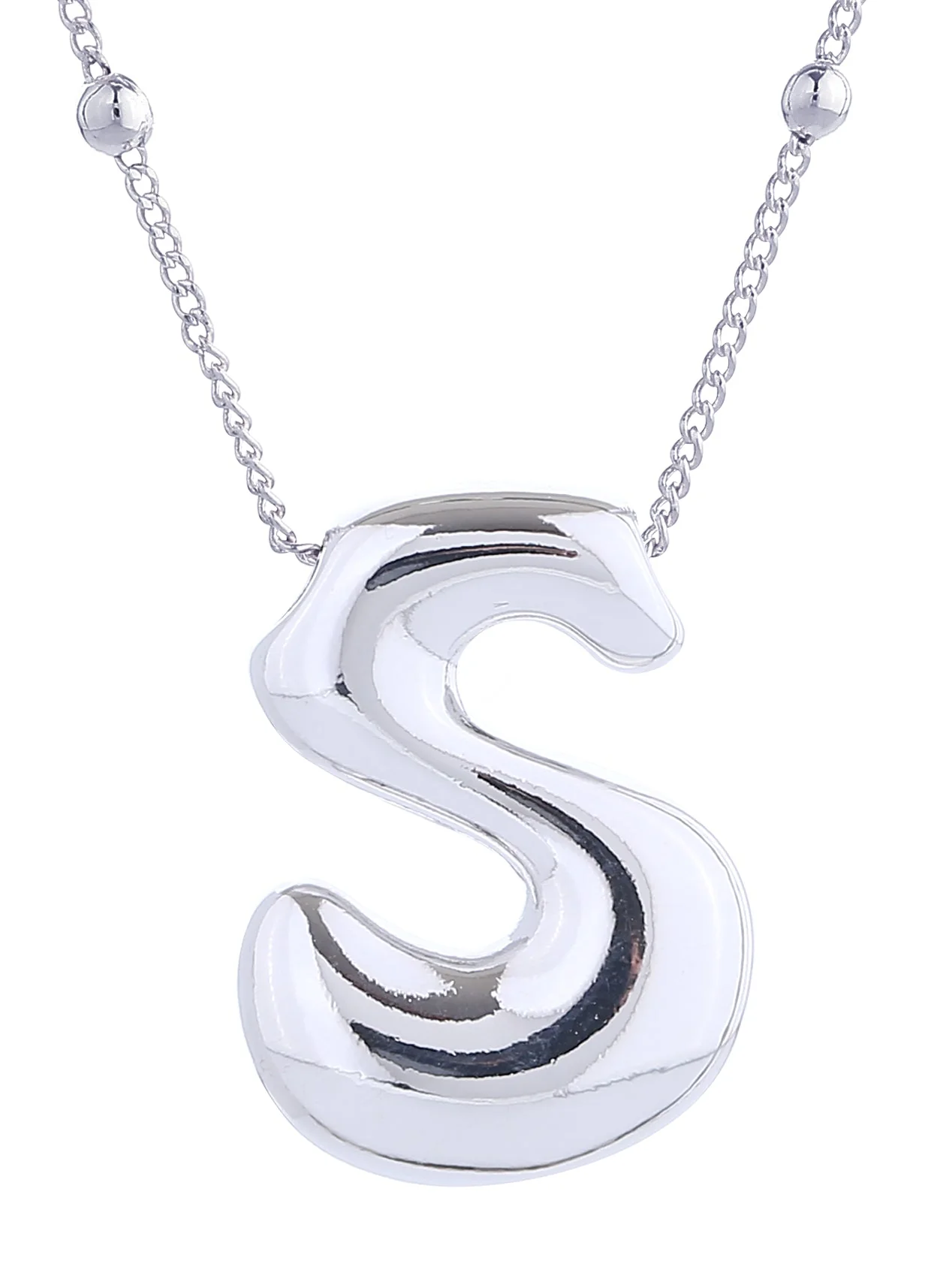 14K Gold Dipped Bold Initial Necklace - Image 20