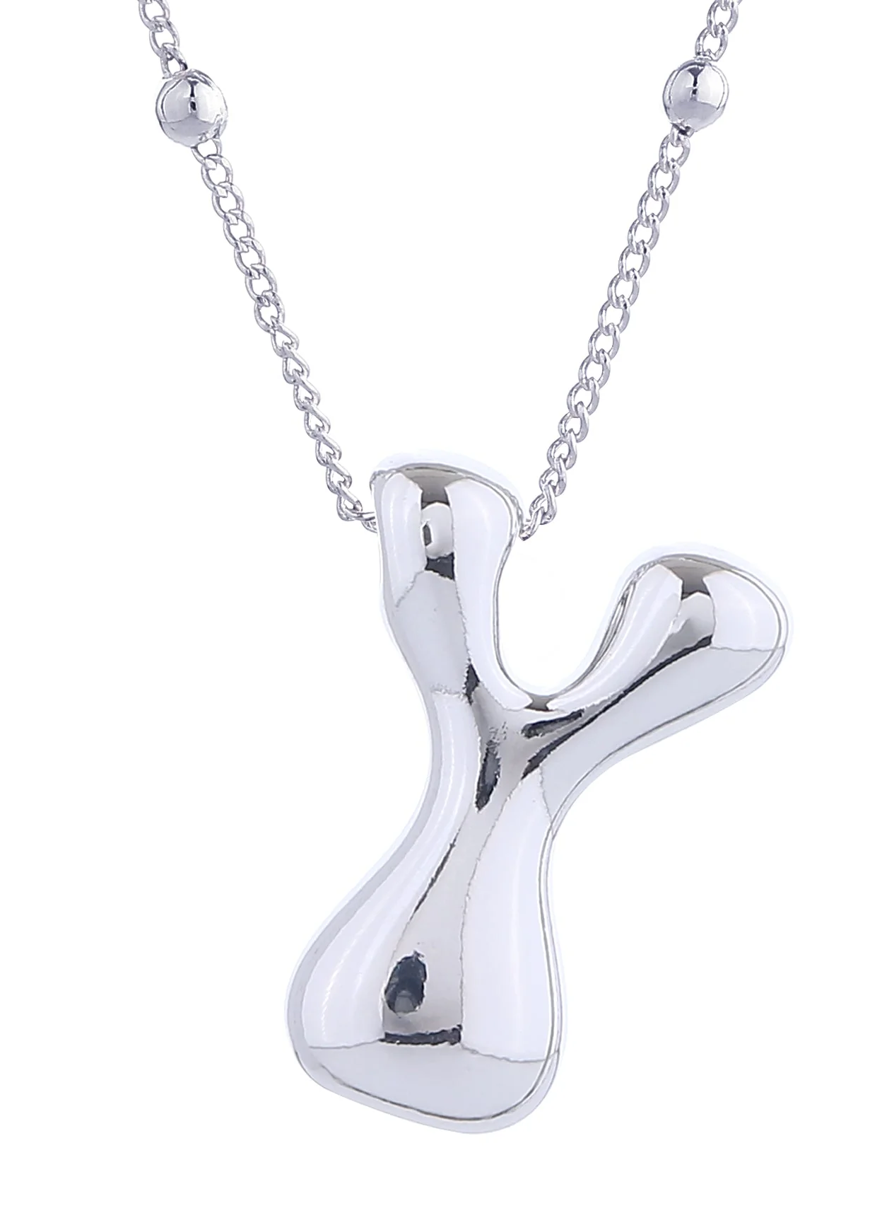 14K Gold Dipped Bold Initial Necklace - Image 24