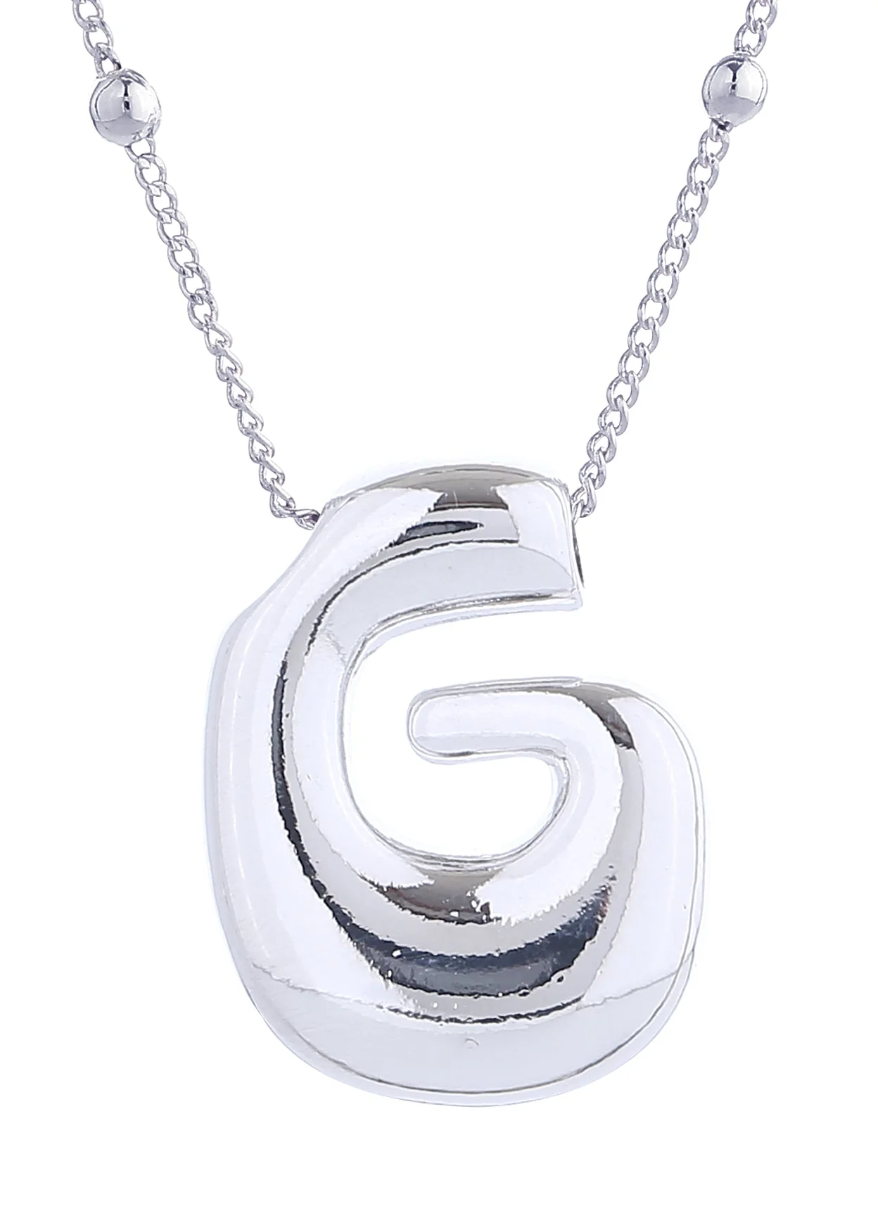 14K Gold Dipped Bold Initial Necklace - Image 9