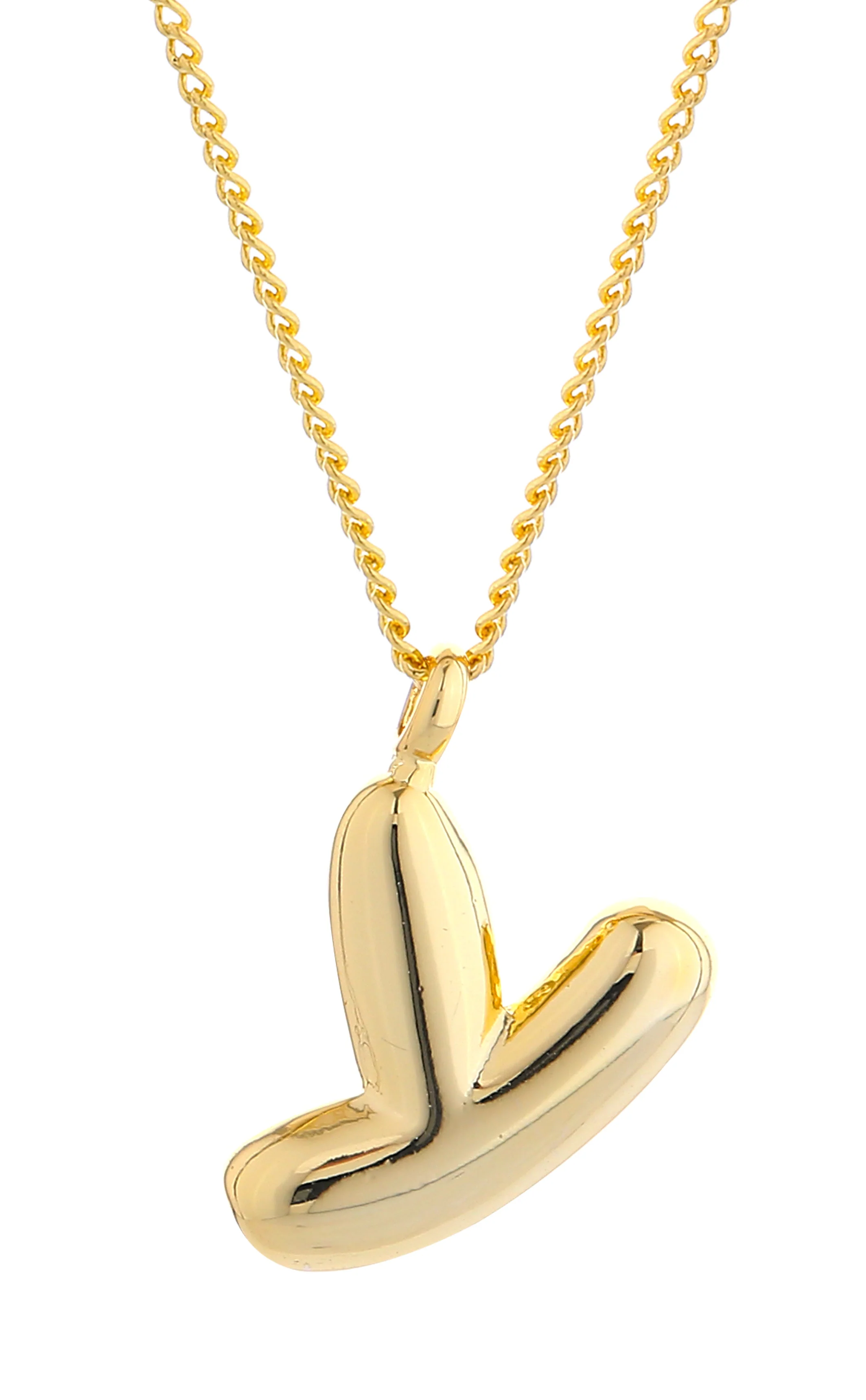 14K Gold Dipped Mini Bold initial Necklace - Image 24