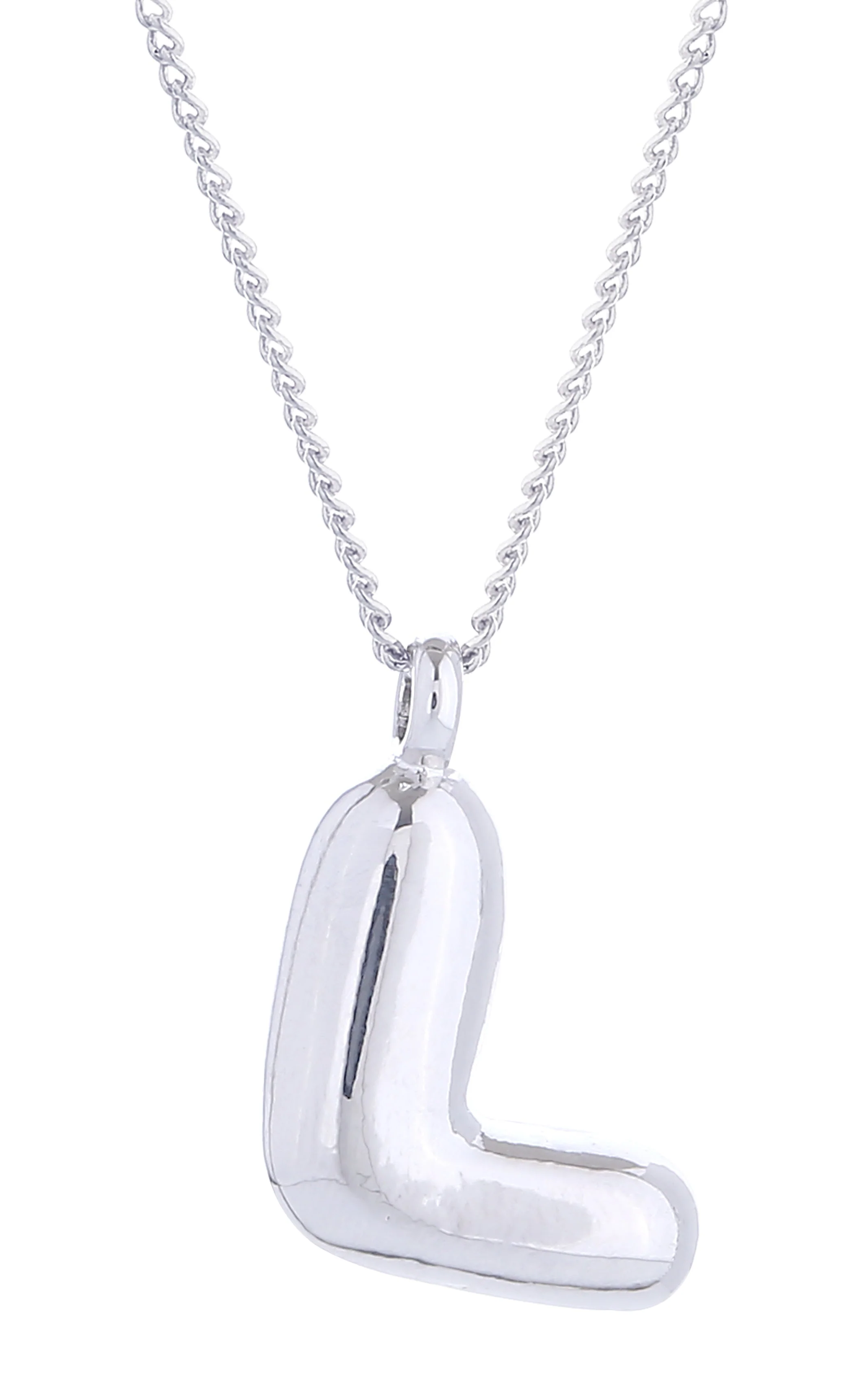 14K Gold Dipped Mini Bold Initial Necklace - Image 14