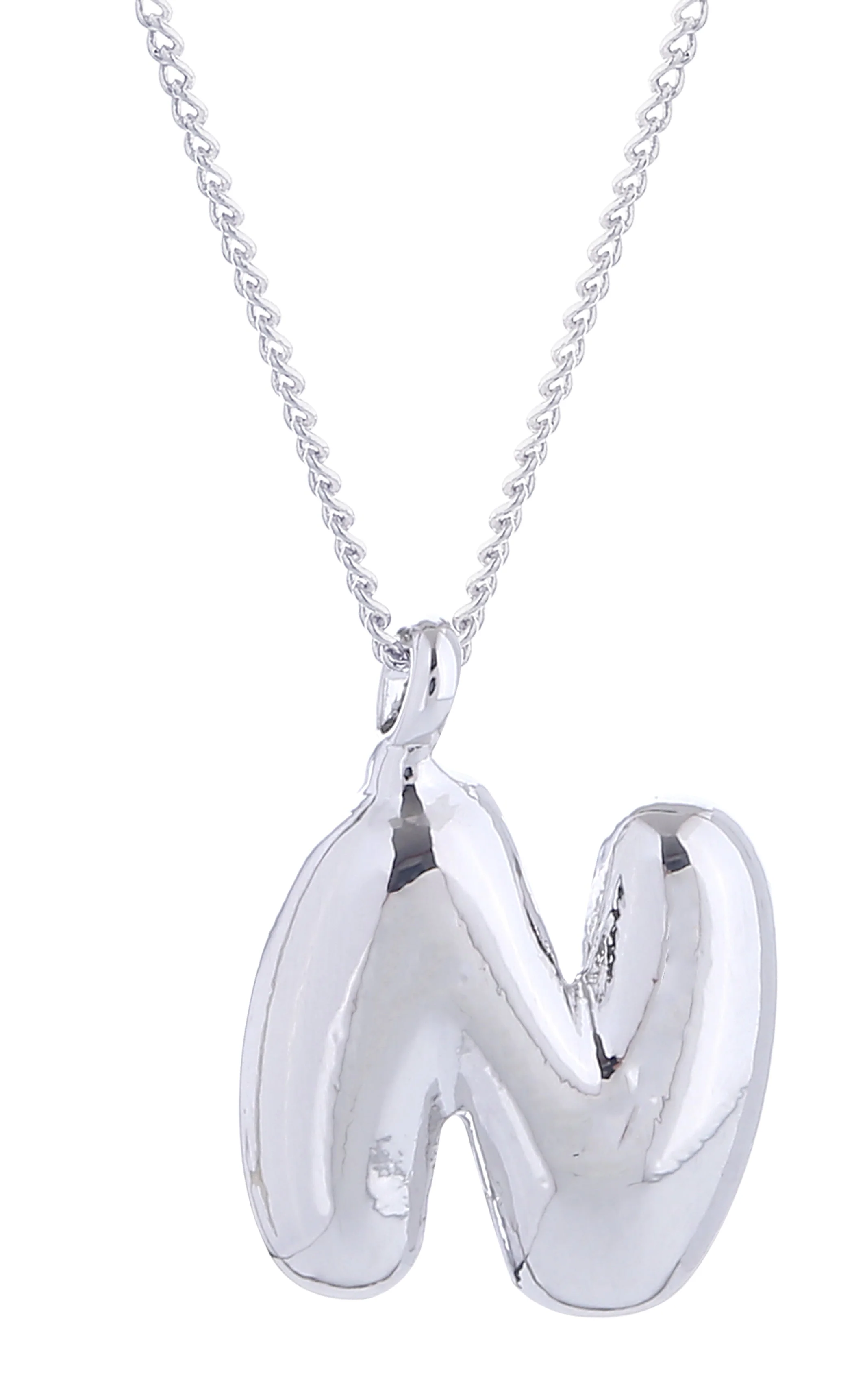 14K Gold Dipped Mini Bold Initial Necklace - Image 16