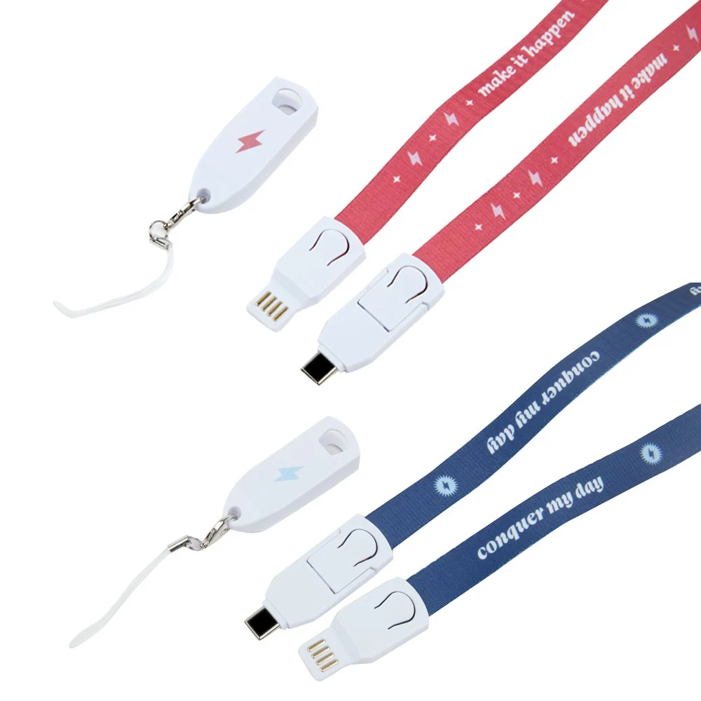 3-in-1 Charging Cord Phone Lanyard / Measuring Tape - Image 7