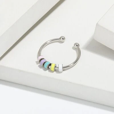 925 Sterling Silver Oil Drip Ring - Image 4