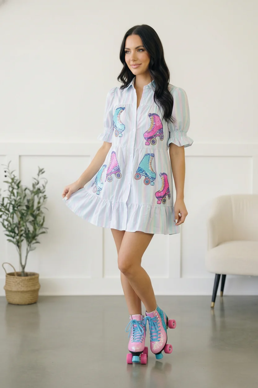 A Roller Daydream Tiered Summer Dress - Image 4