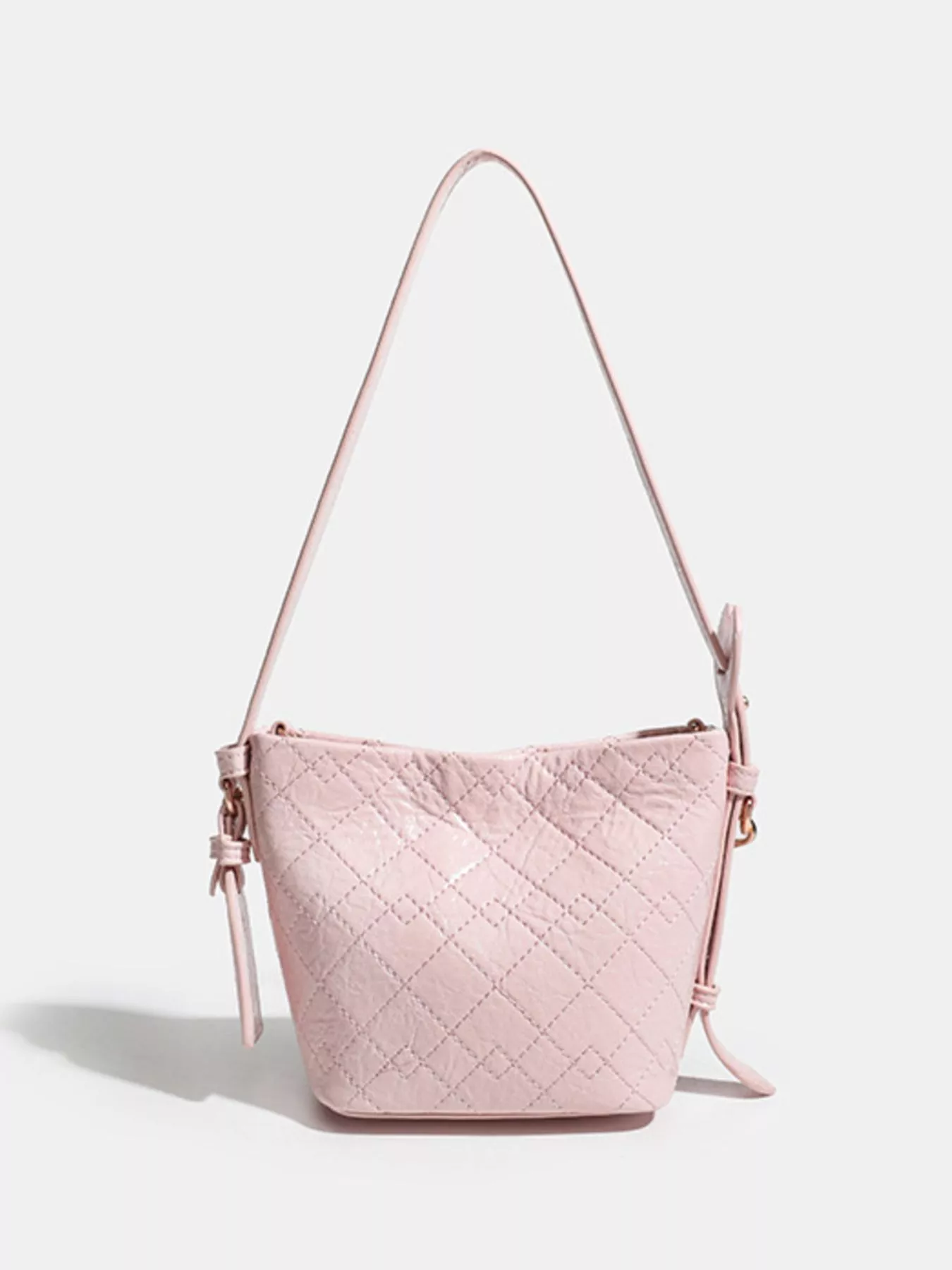 Adjustable Strap Bucket Bag - Image 7