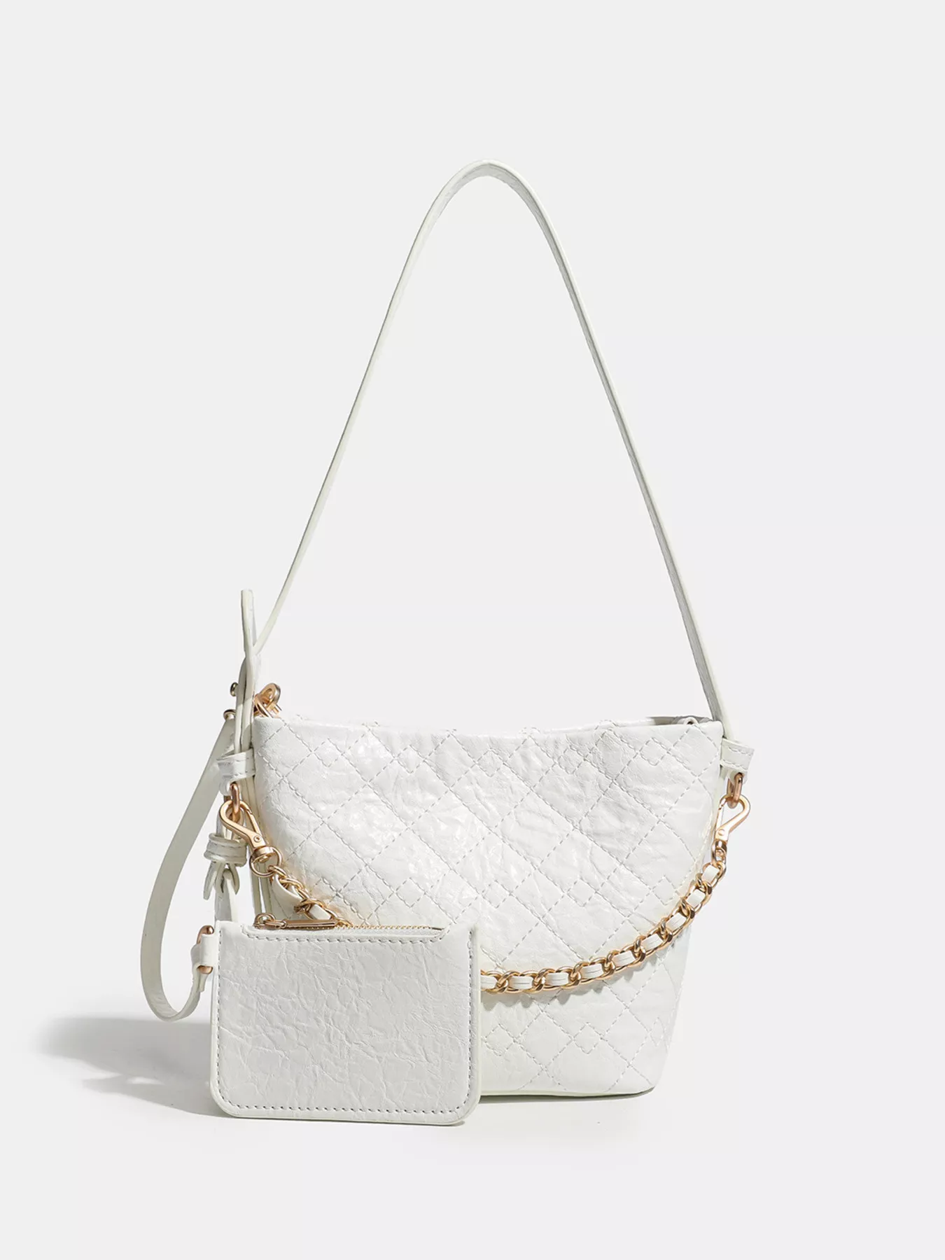 Adjustable Strap Bucket Bag - Image 9