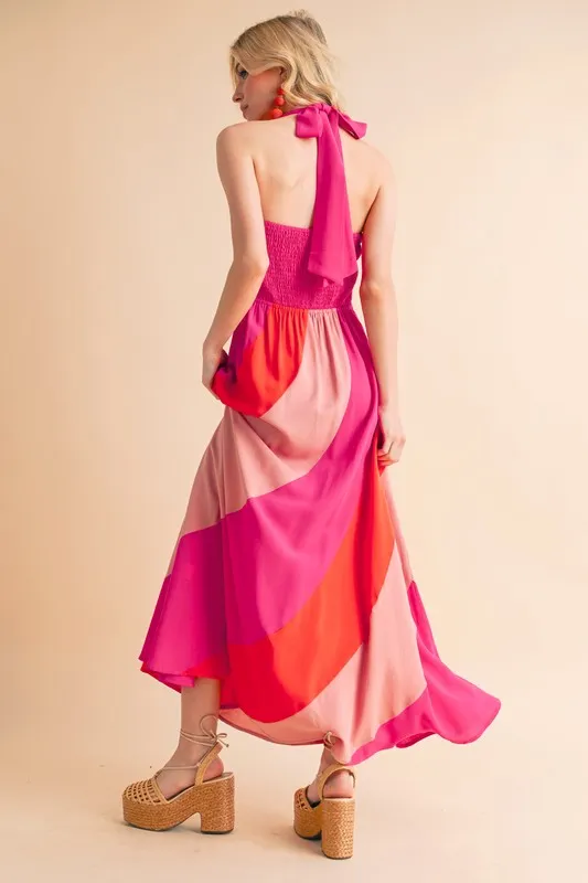 Aemi+Co Color Block Sleeveless Maxi Dress - Image 14