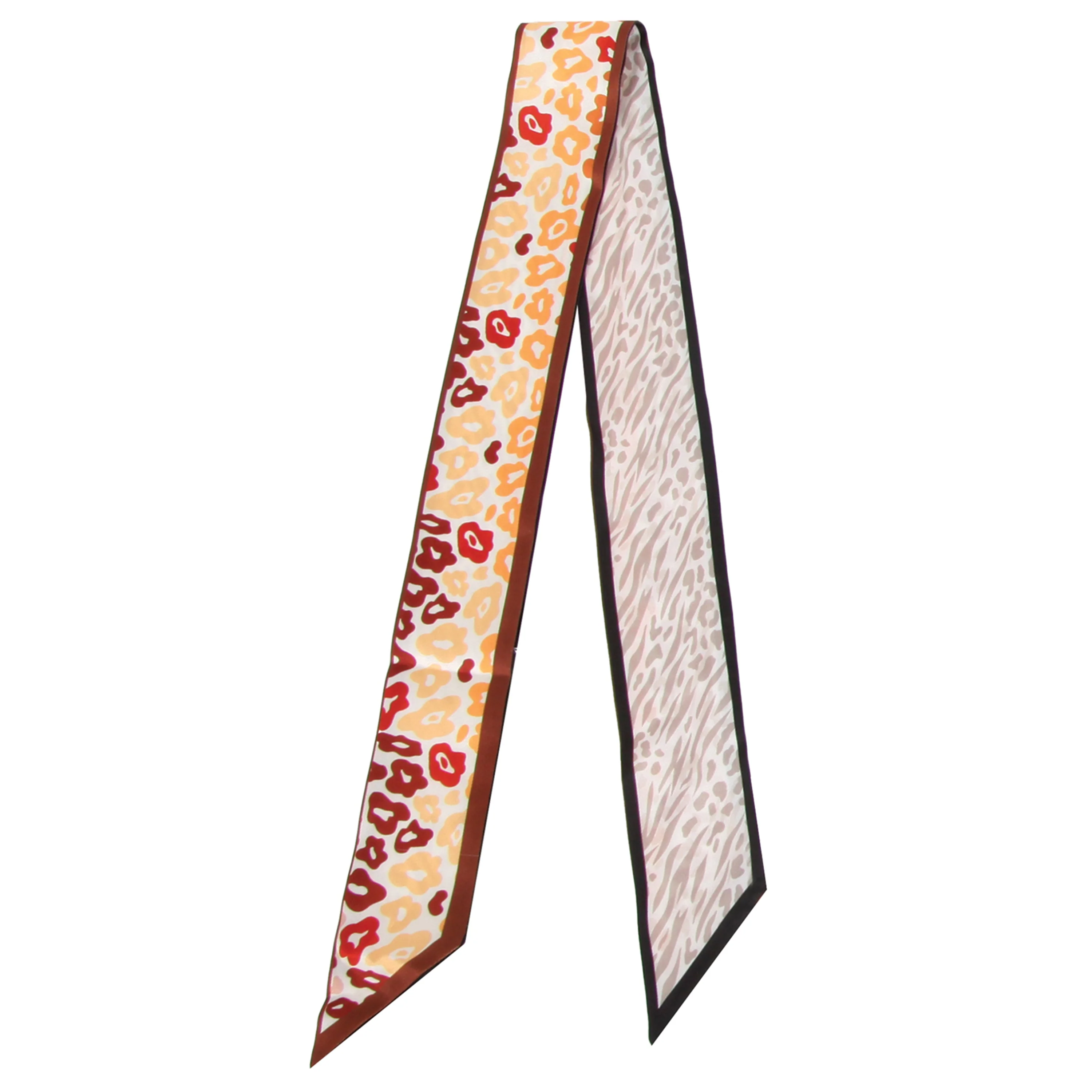 Animal Mix Skinny Scarf - Image 2