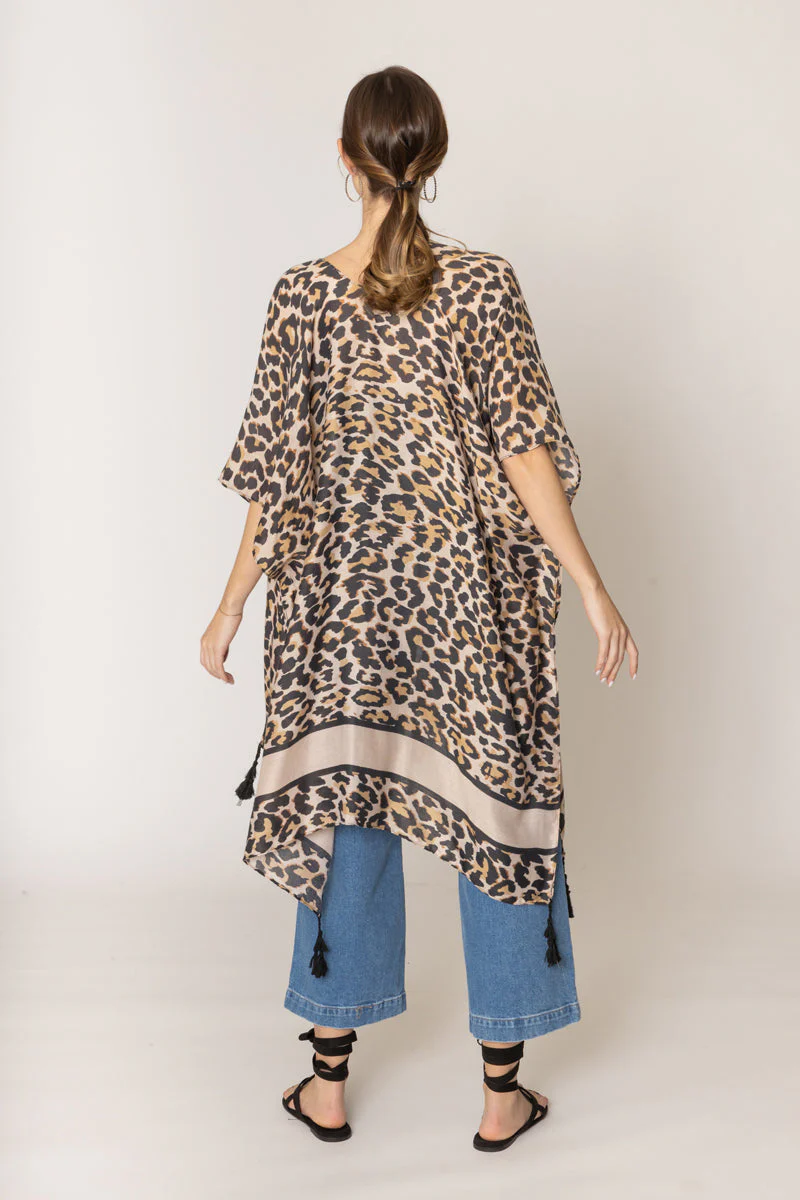 Animal Print Kimono - Image 3