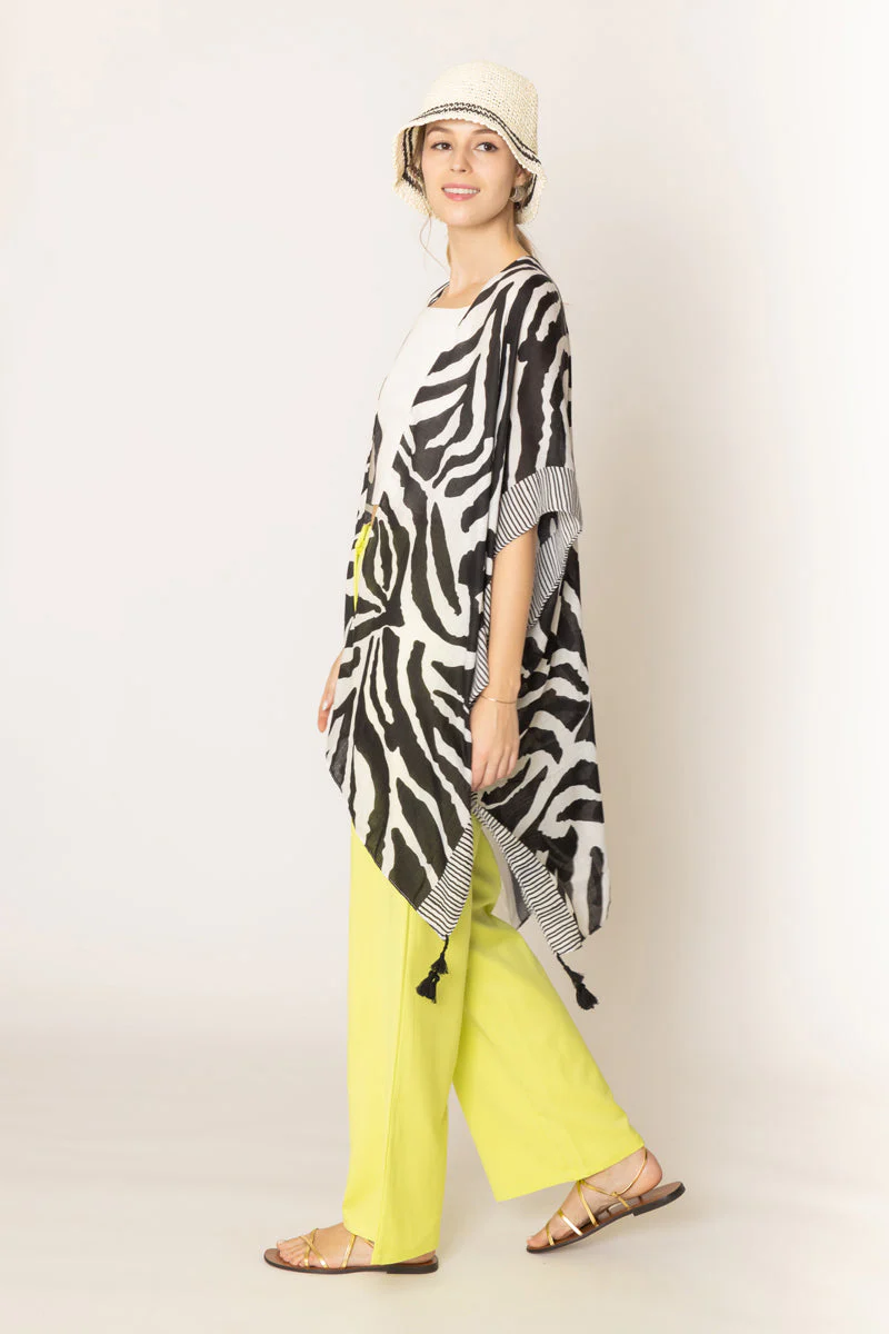 Animal Print Kimono - Image 4