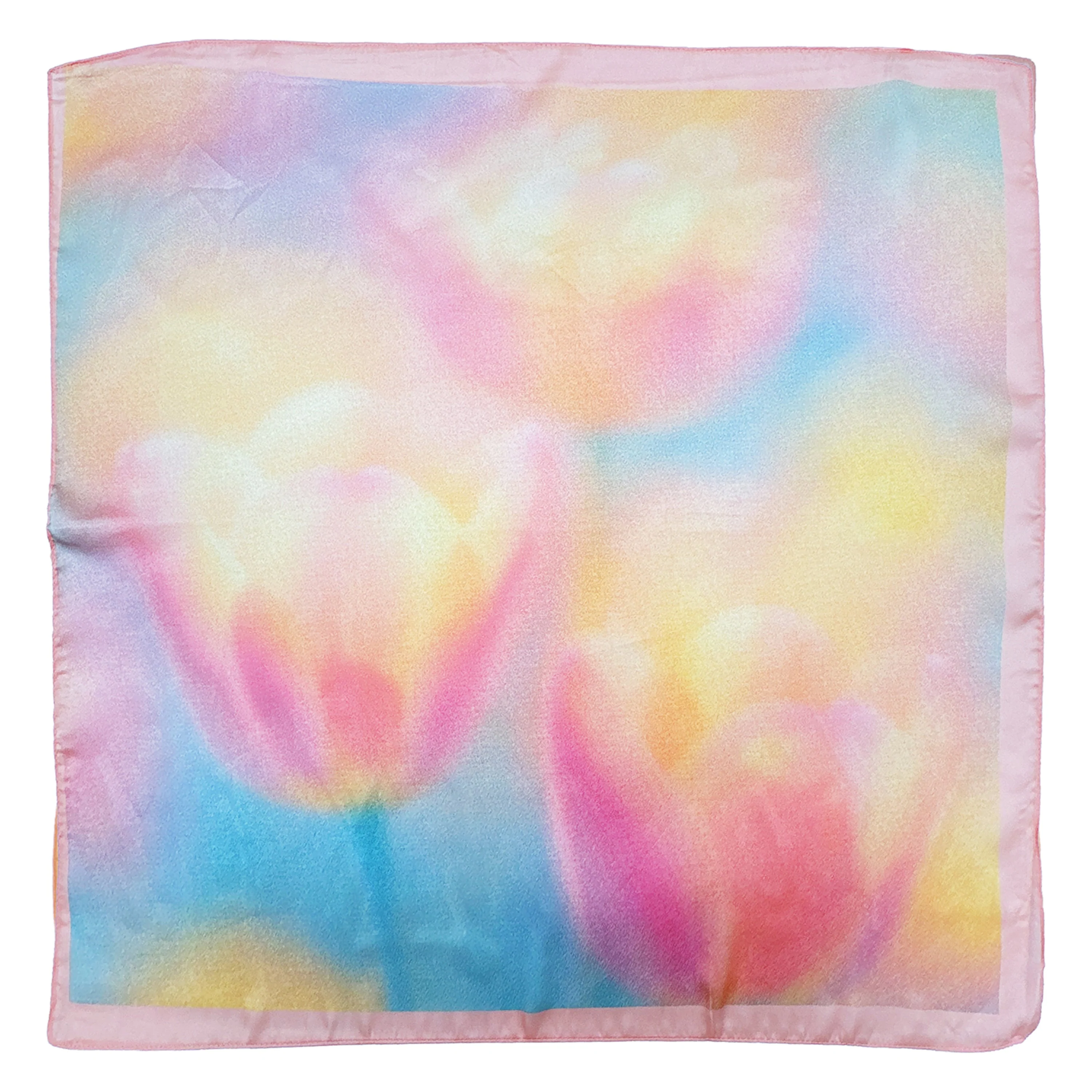 Aurora Print Square Scarf - Image 9