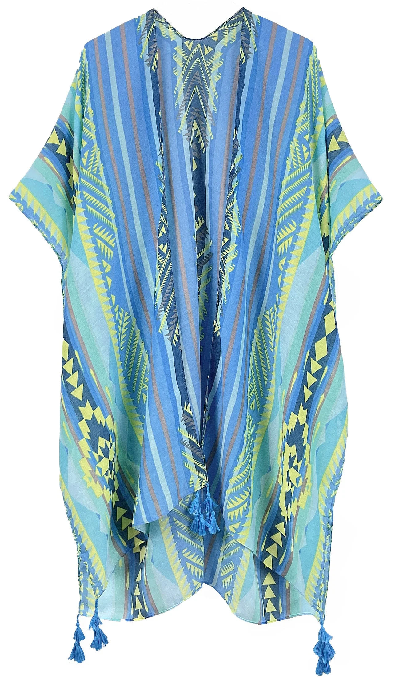 Aztec Print Kimono - Image 4