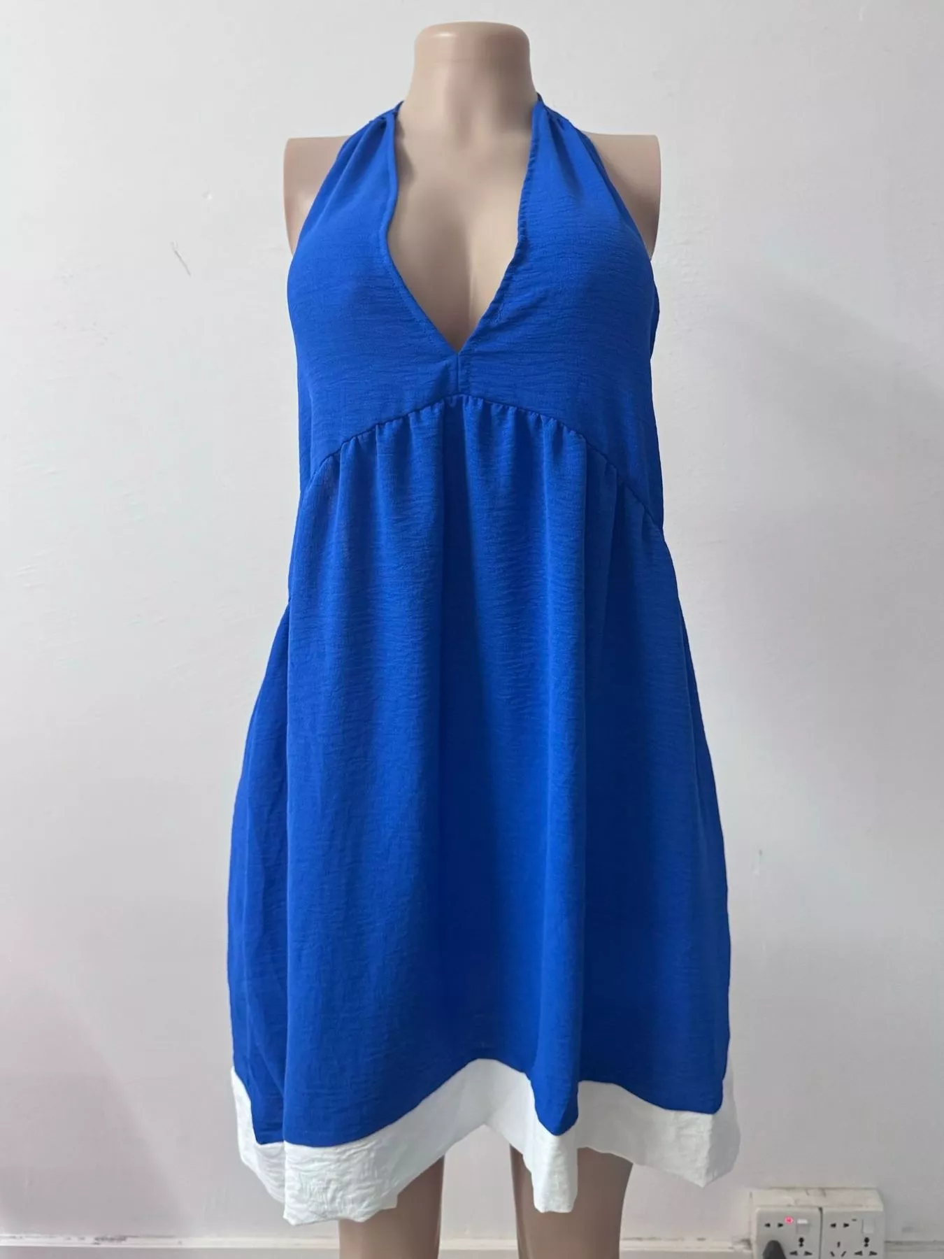 Backless Halter Neck Mini Dress - Image 6