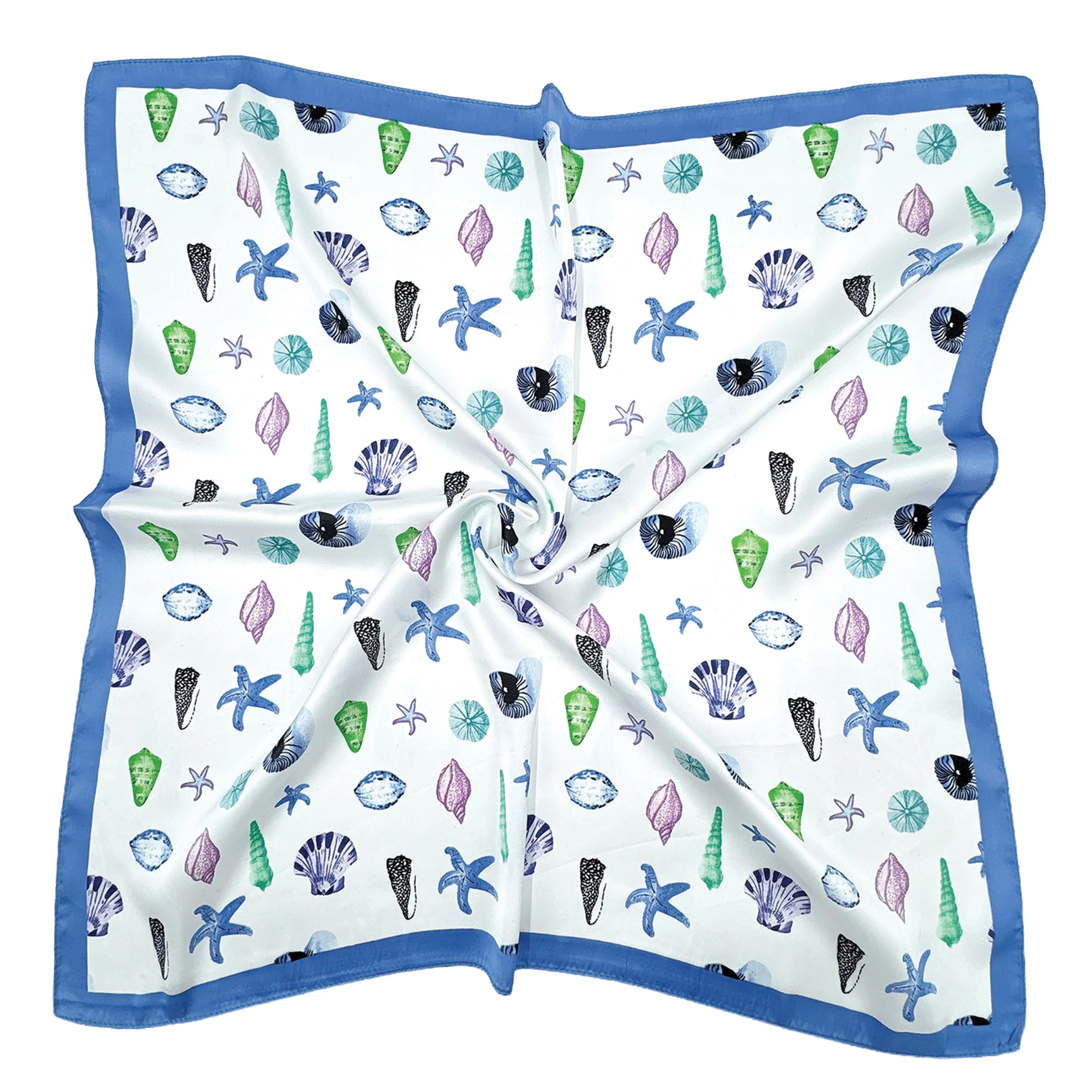 Beach Day Print Square Scarf - Image 4