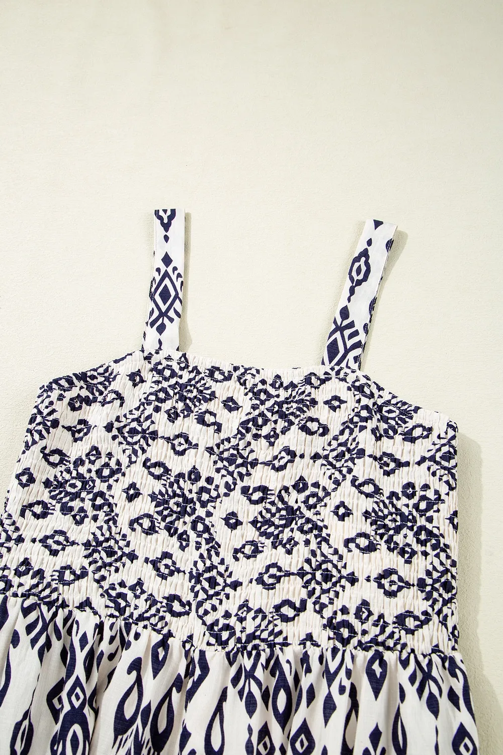 Bohemian Print Wide Leg Jumpsuit - Image 10