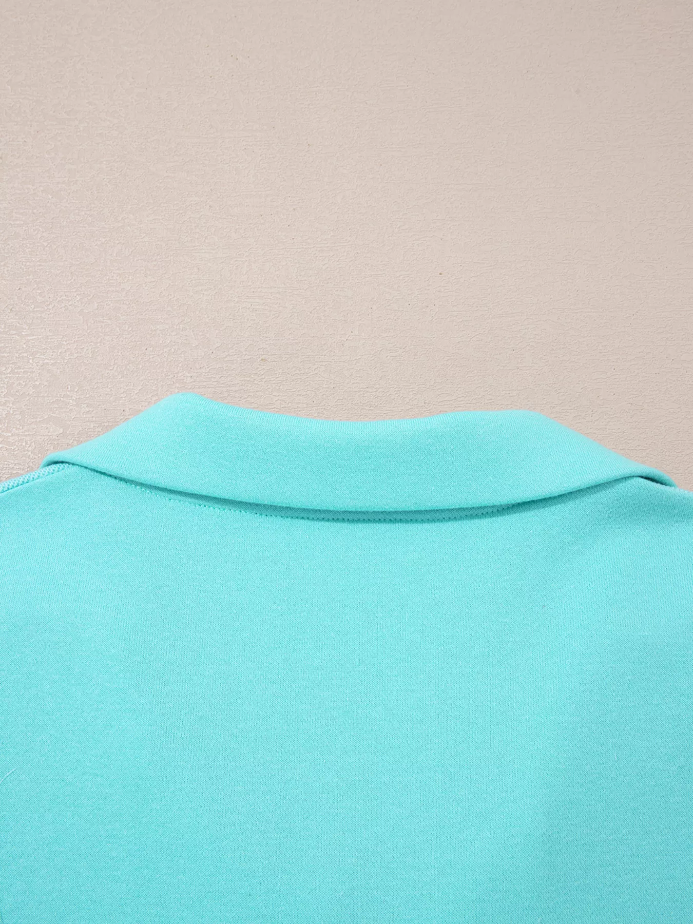 Bow Front Collared Side Pocket Shift Mini Dress - Image 8