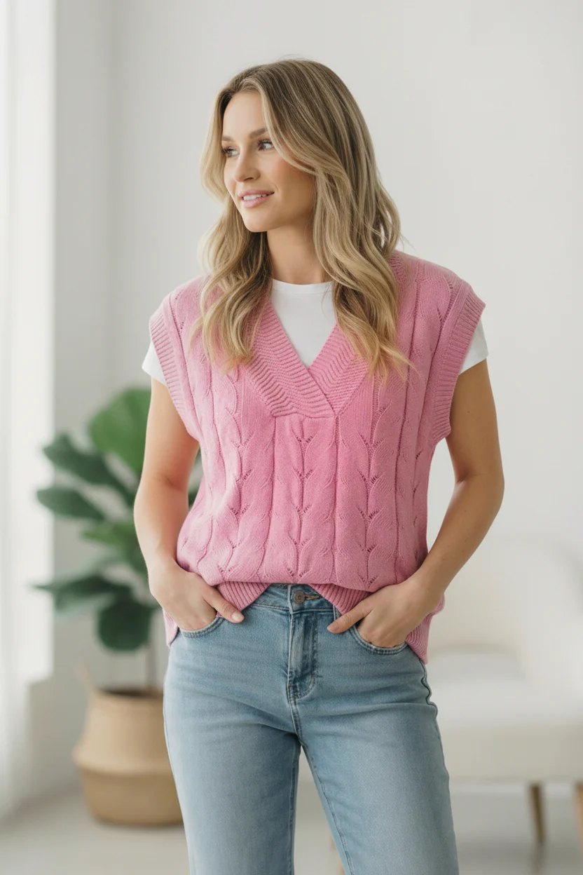 Bubblegum Boutique Knit Vest - Image 8