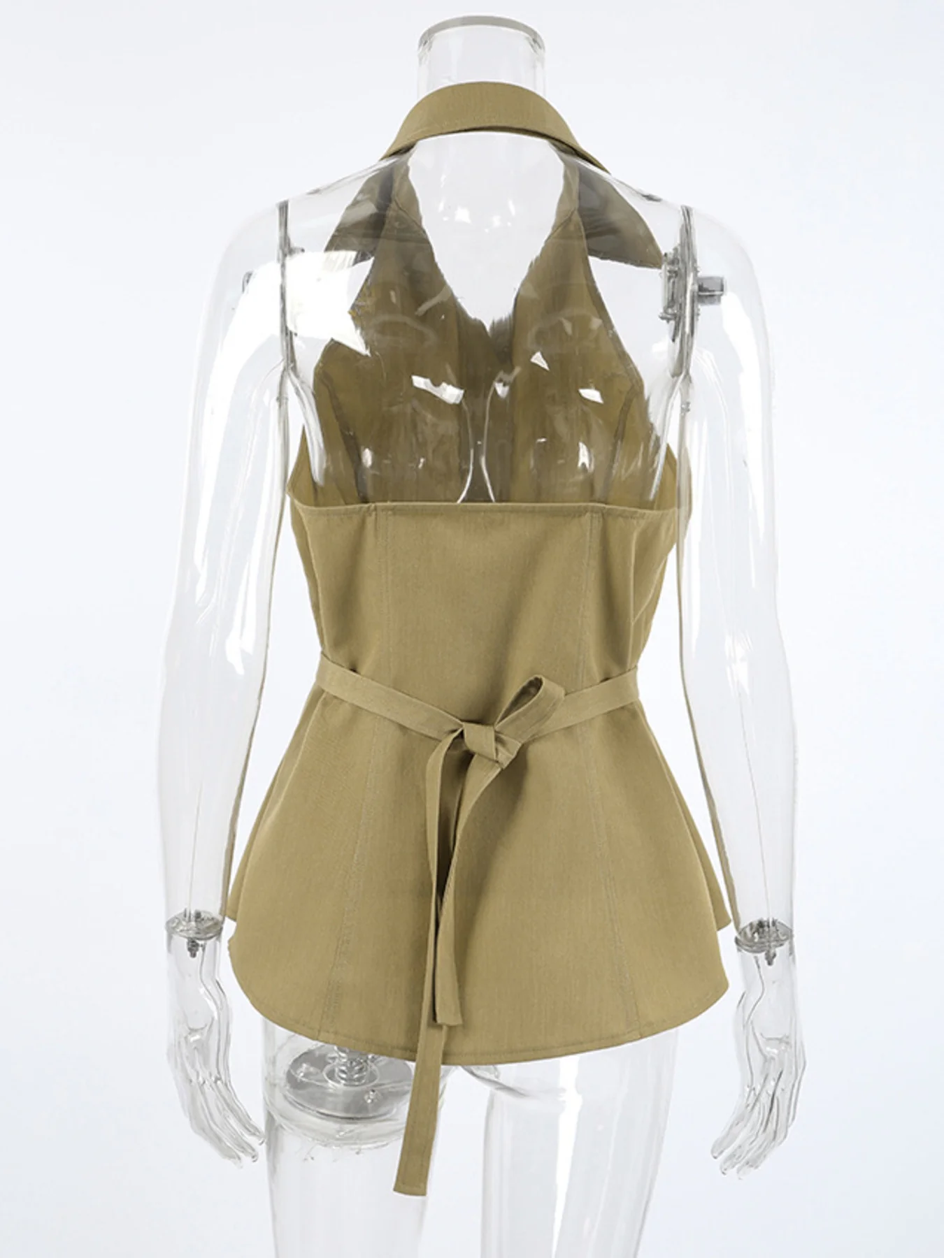 Button-Down Sleeveless Top - Image 7