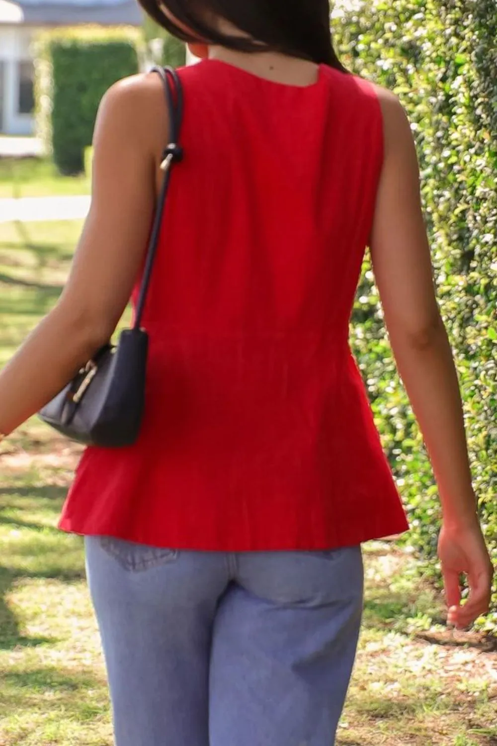 Button Down V-Neck Vest - Image 19