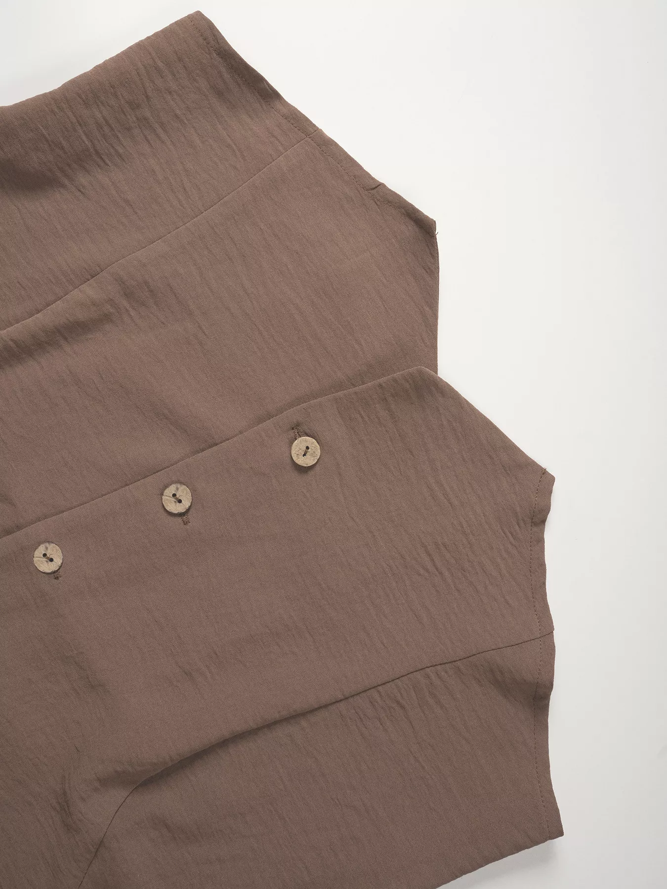 Button-Down Vest & Wide Leg Pants Set - Image 18