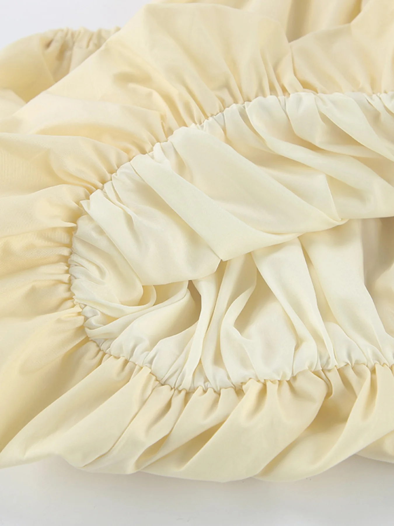 Button Front Bubble Hem Dress - Image 10