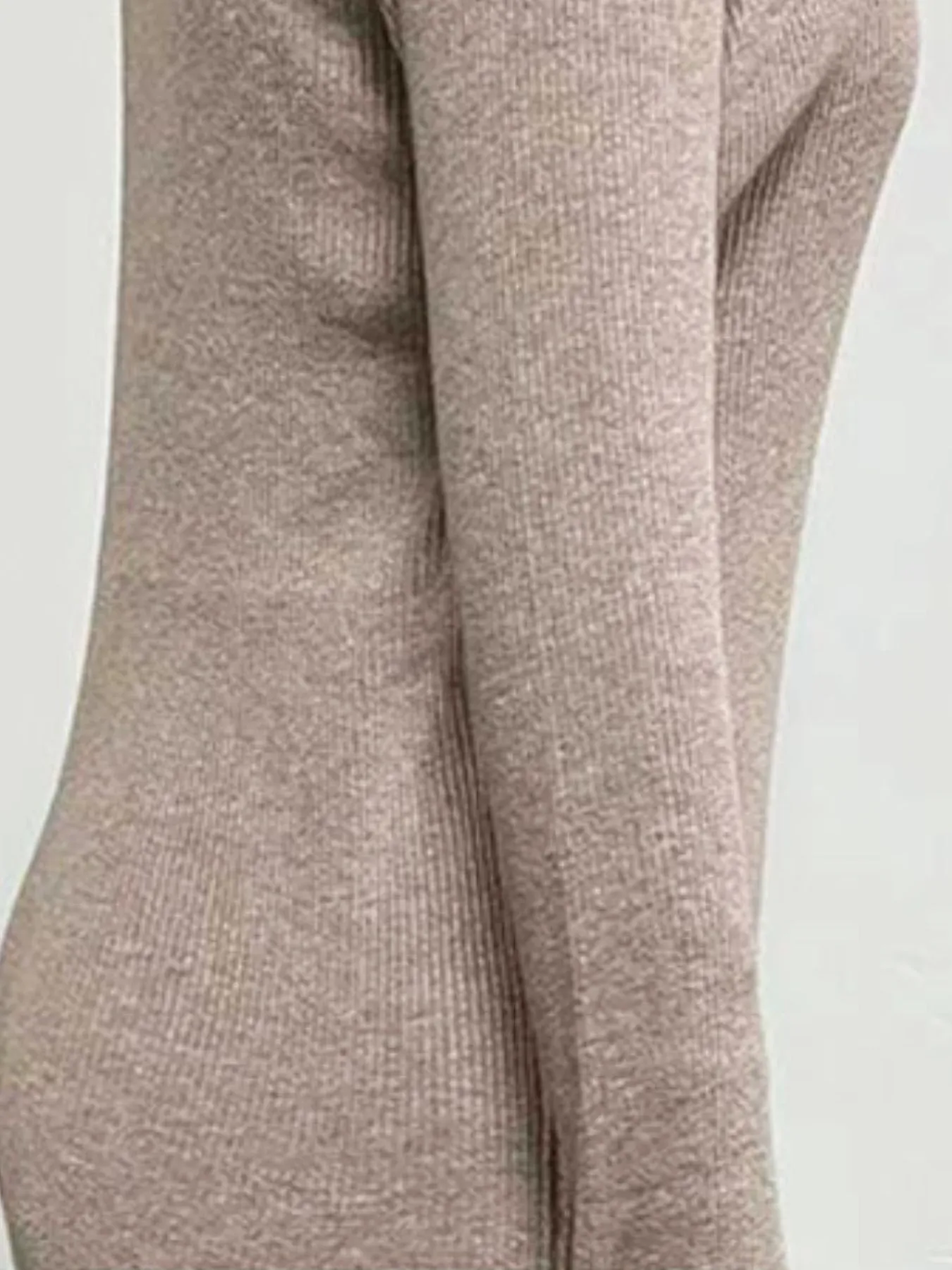 Button Front Long Sleeve Sweater Dress - Image 3
