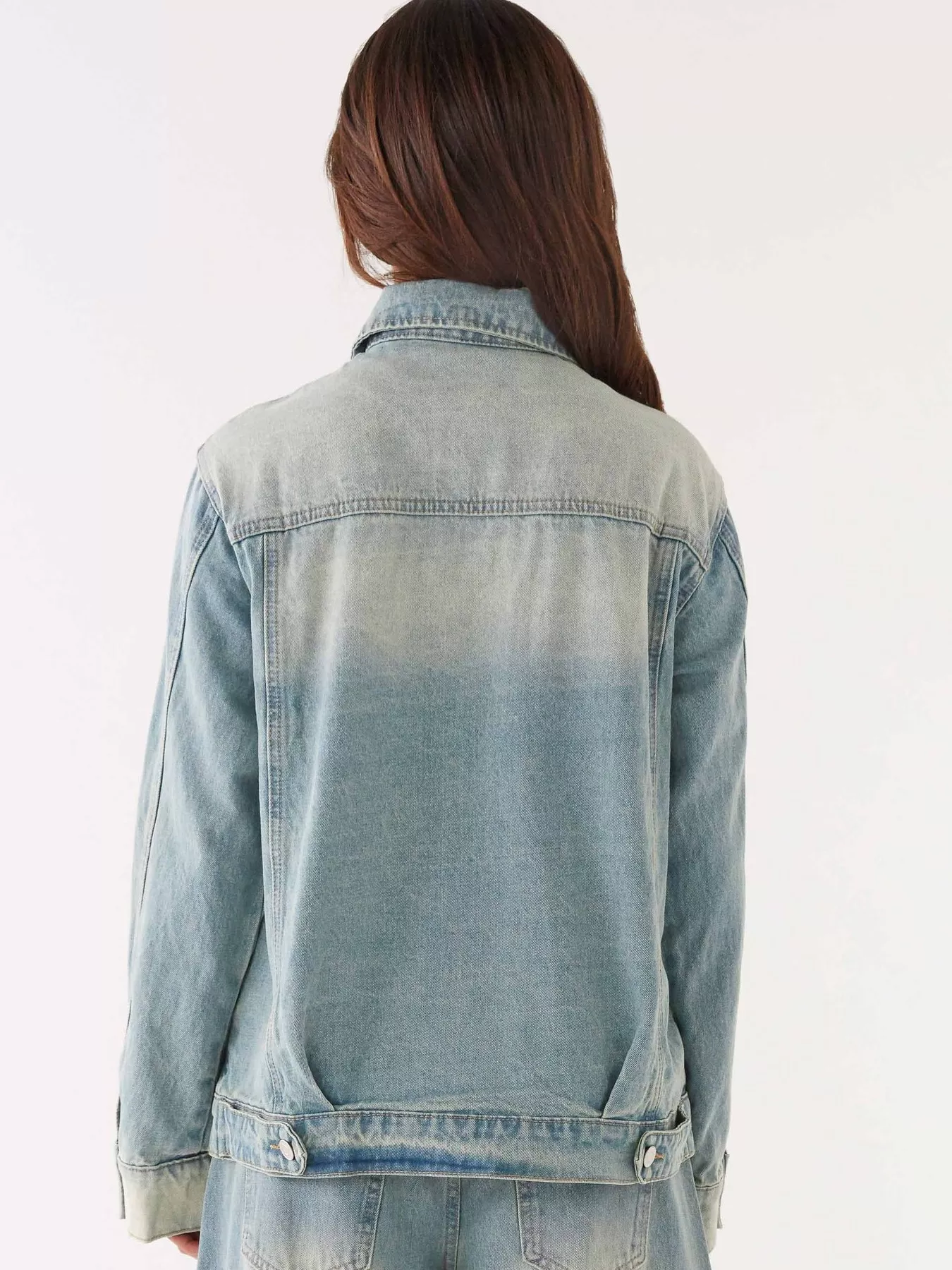 Button Up Denim Jacket and Jeans Set - Image 12