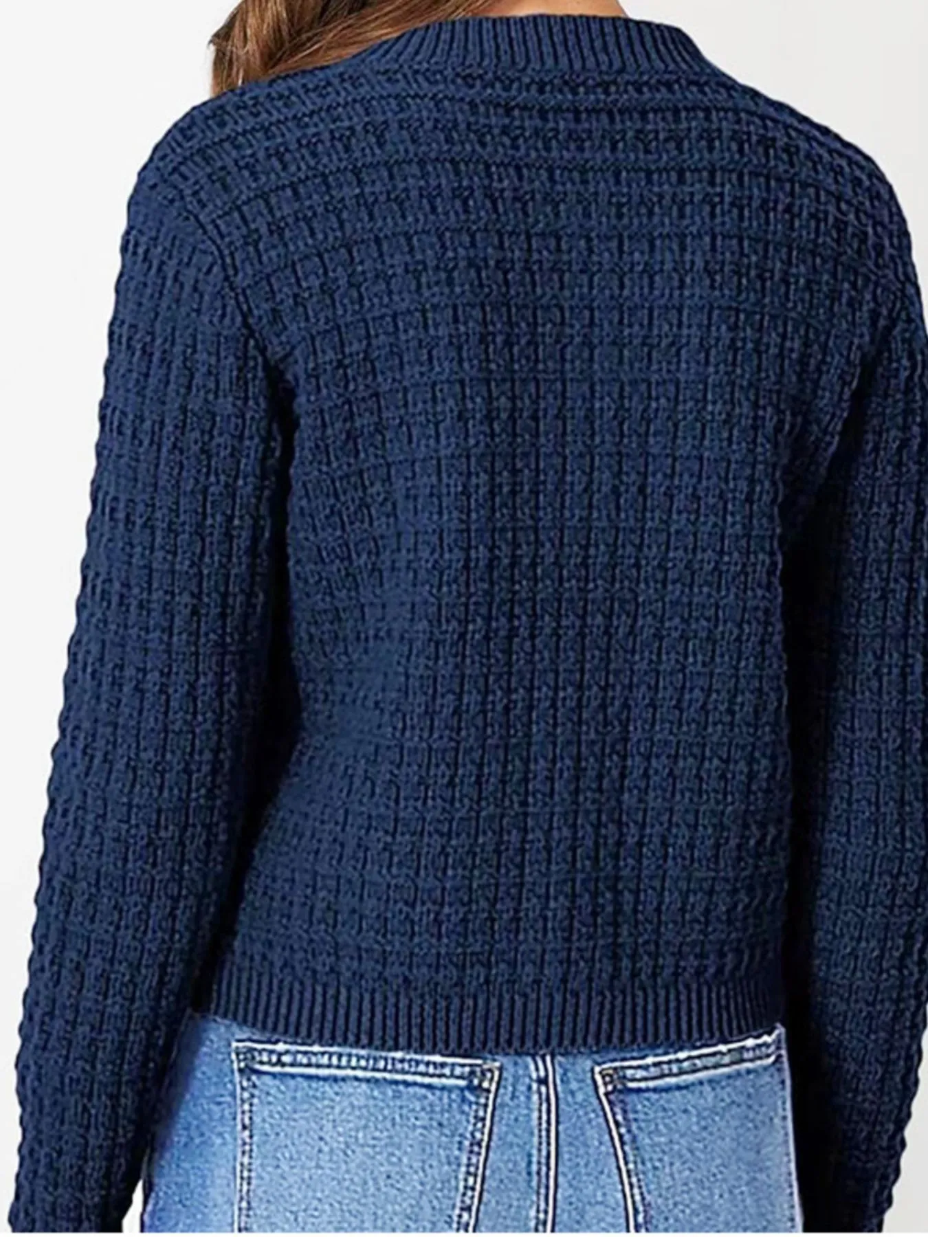 Button-Up Long Sleeve Cardigan - Image 6