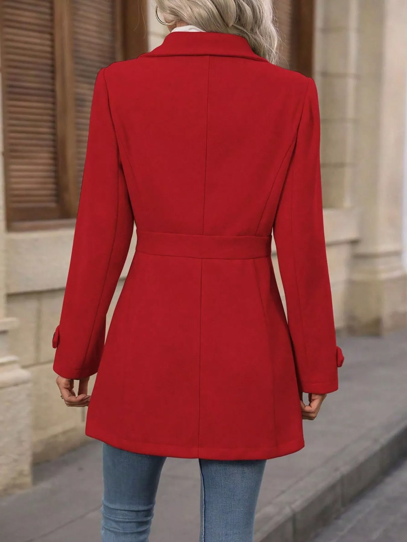 Button Up Long Sleeve Coat - Image 21