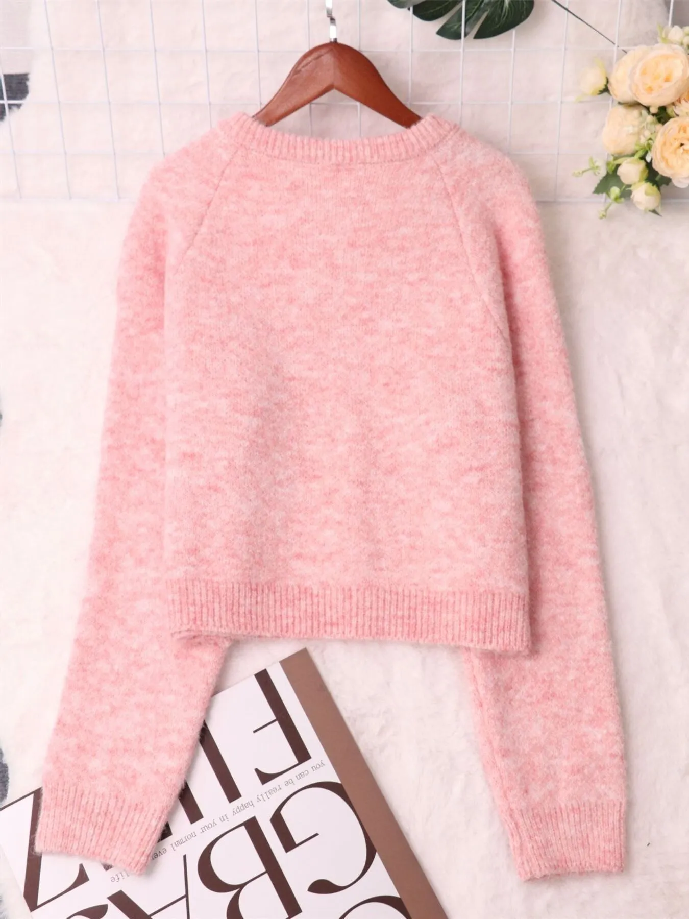 Button-Up Raglan Sleeve Cardigan - Image 13