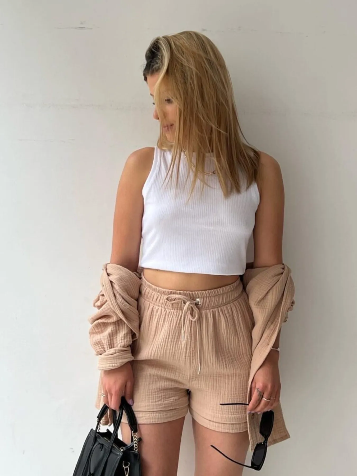 Button Up Shirt and Shorts Set - Image 17