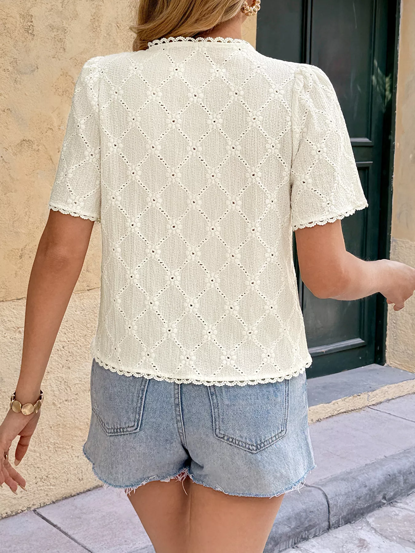 Button-Up Short Sleeve Shirt - Image 6