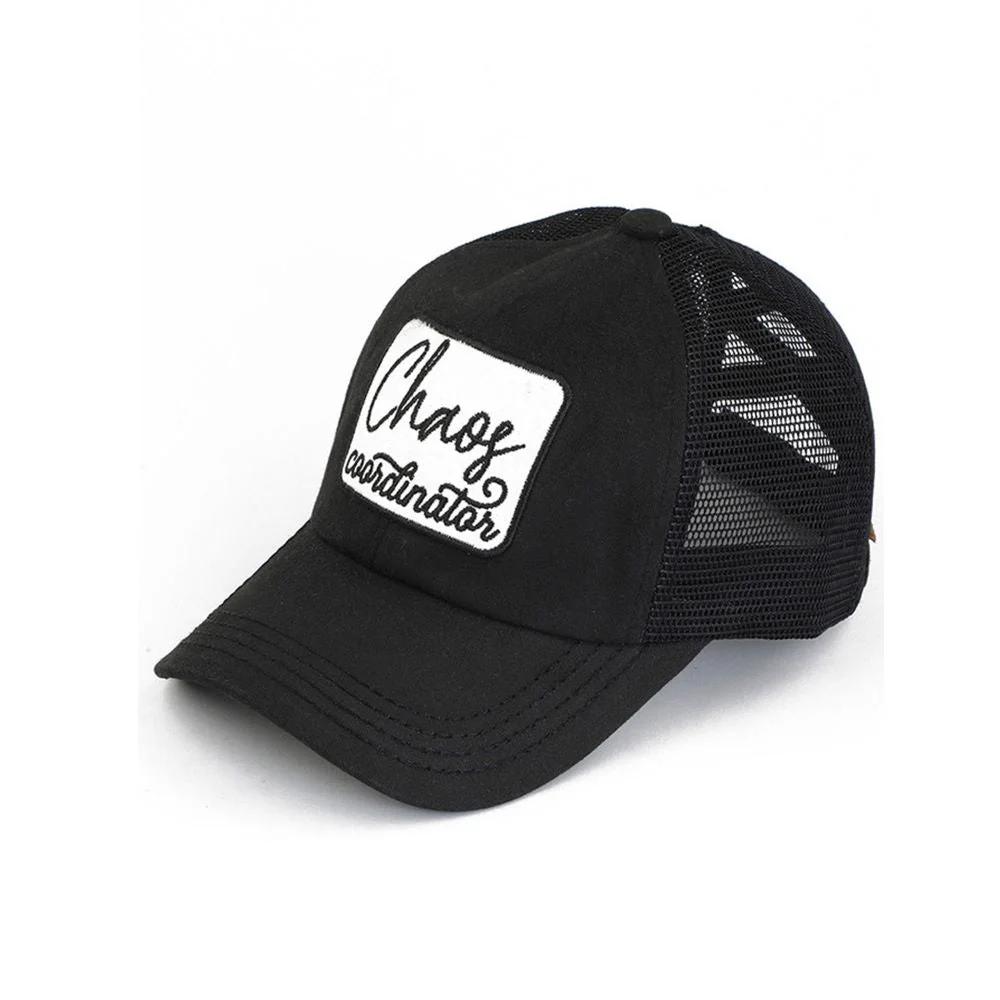 C.C CHAOS COORDINATOR PATCH PONY CAP - Image 5