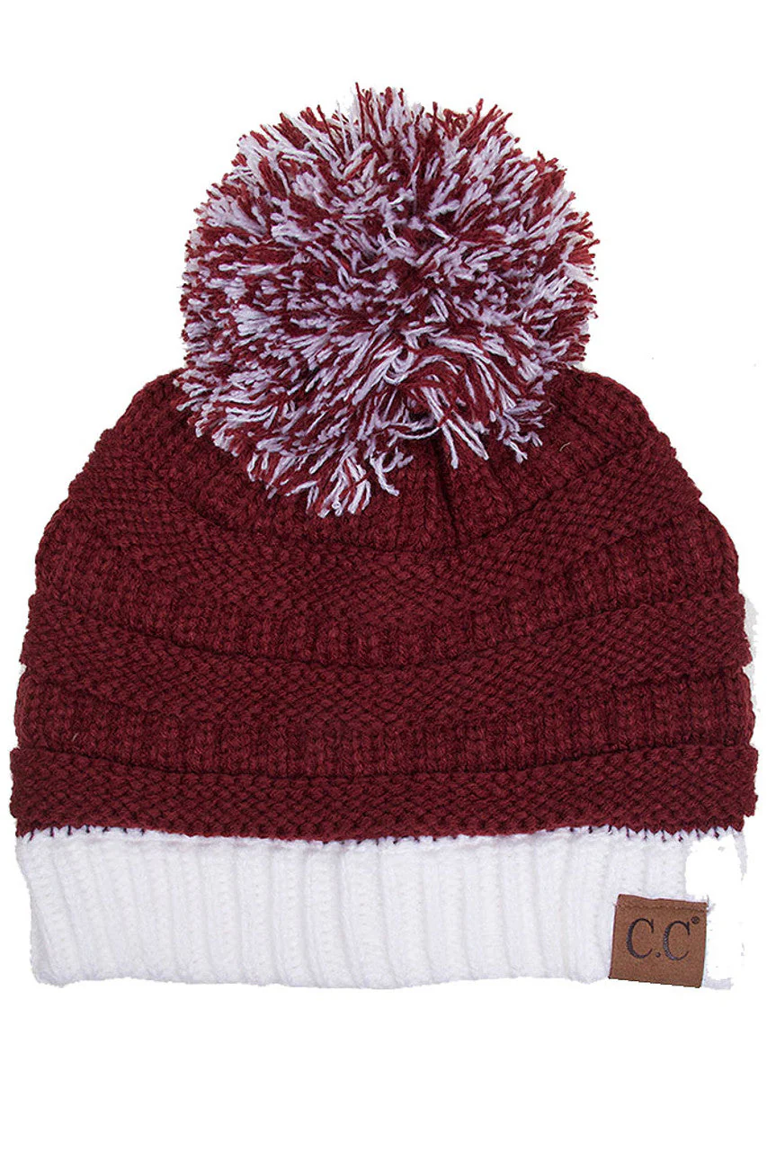 C.C College Color Beanie - Image 5