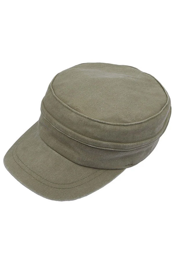 C.C Convertible Denim Army Zipper Cap Sun Visor - Image 12