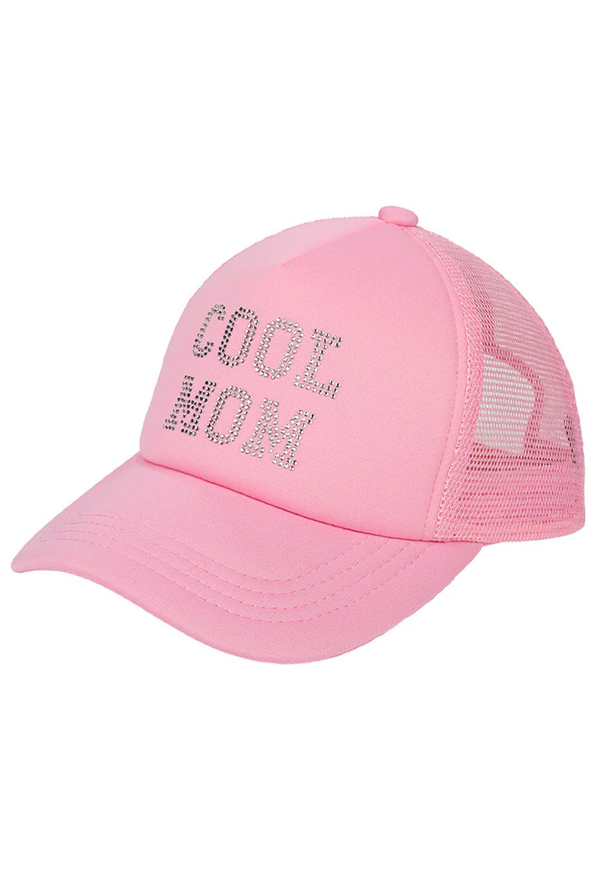 C.C Cool Mom Rhinestones Trucker Cap - Image 5