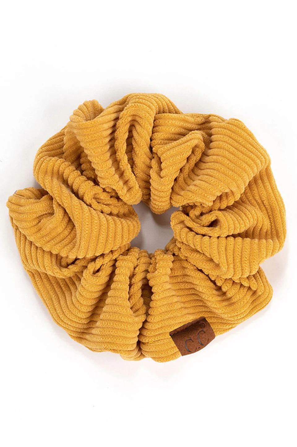 C.C Corduroy Solid Color Soft Scrunchies - Image 13