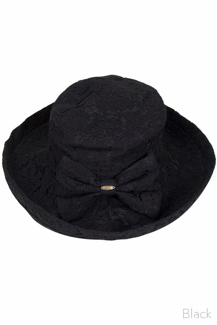 C.C Foldable Lace Hat - Image 4