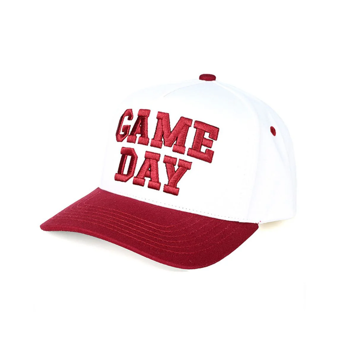 C.C GAME DAY Embroidered Cotton Baseball Cap - Image 4