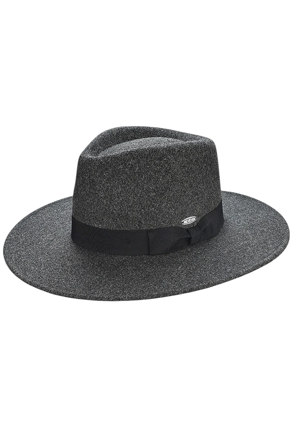 C.C Grosgrain Bow Vegan Felt Panama Hat - Image 4