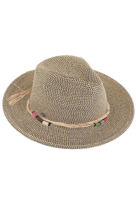 C.C Multi Threaded Toggles Trim Panama Hat - Image 2