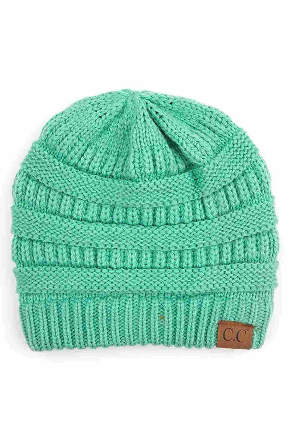 C.C Ribbed Kit Solid Color Beanie - Image 58