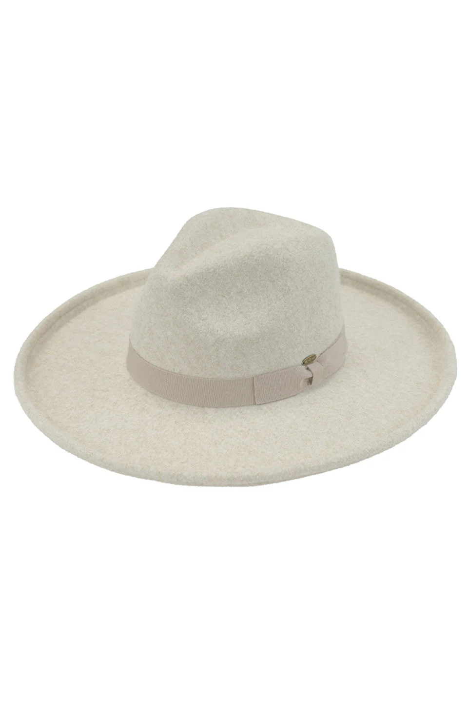 C.C Rolled Edge Brim Vegan Felt Hat - Image 4