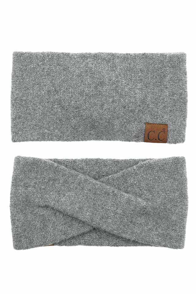 C.C Soft Recycled Fine Yarn Cuff Headwrap Earmuffs - Image 9