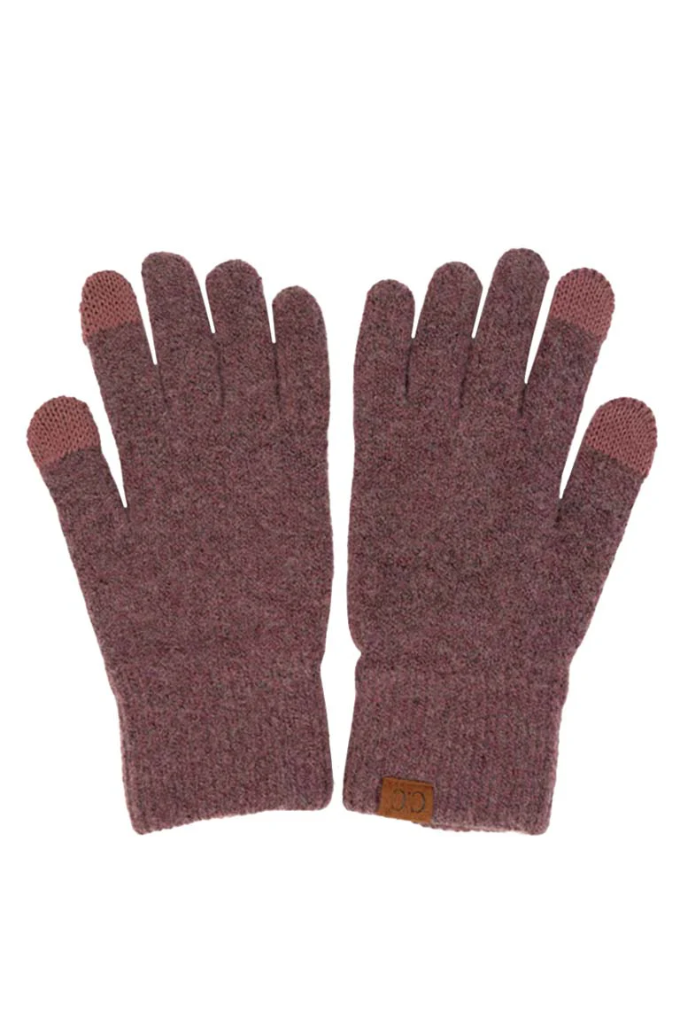 C.C Soft Recycled Fine Yarn Gloves - Image 4
