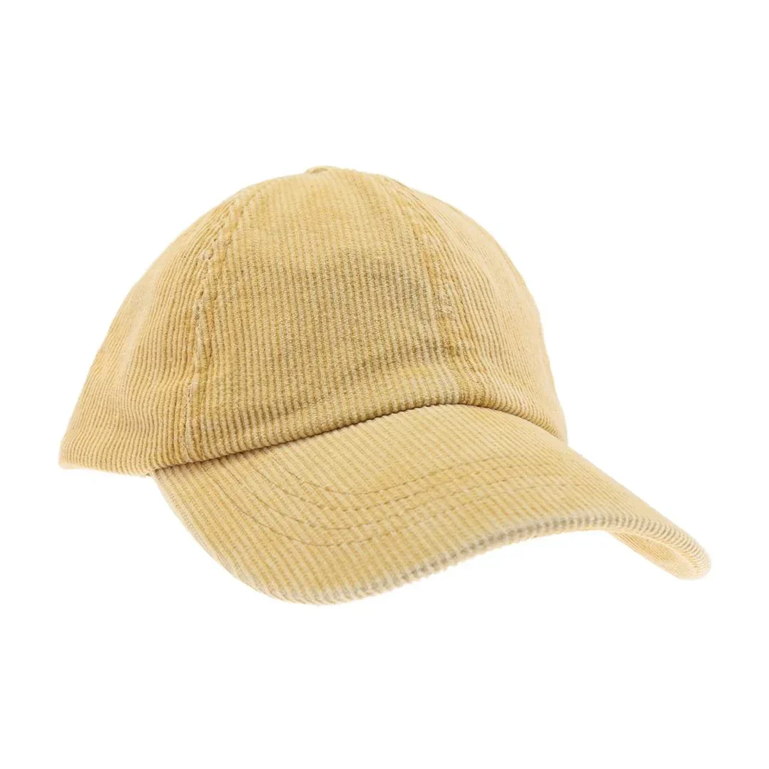 C.C Stonewashed Corduroy Criss Cross Pony Cap - Image 4