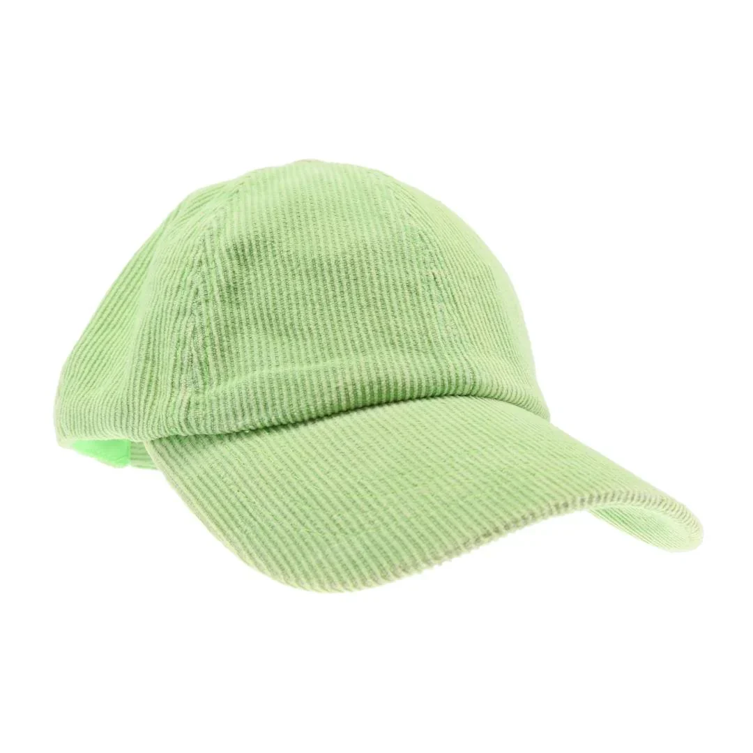 C.C Stonewashed Corduroy Criss Cross Pony Cap - Image 5