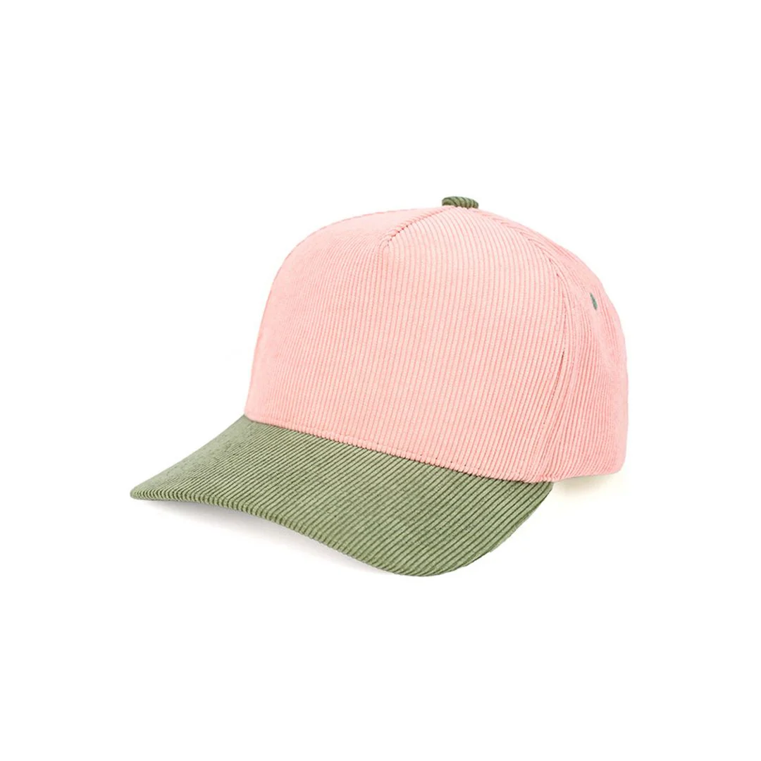 C.C Two Tone Corduroy Trucker Cap - Image 20