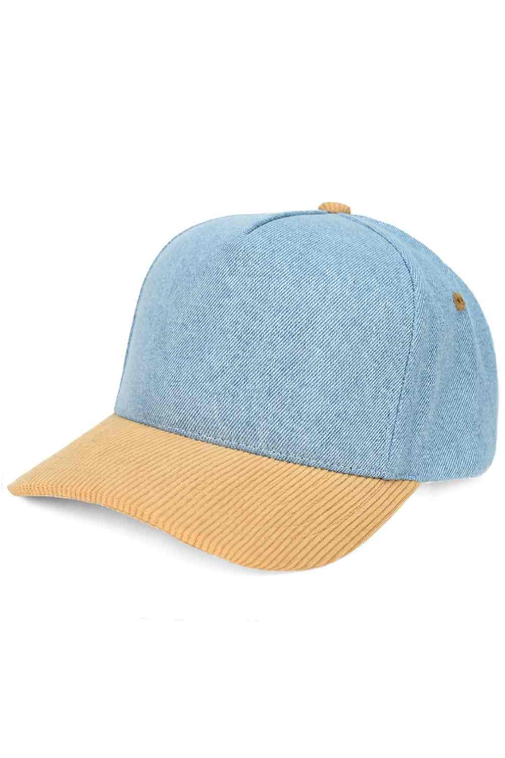 C.C Two Tone Corduroy Trucker Cap - Image 25